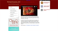 Desktop Screenshot of michaelarvystas.com